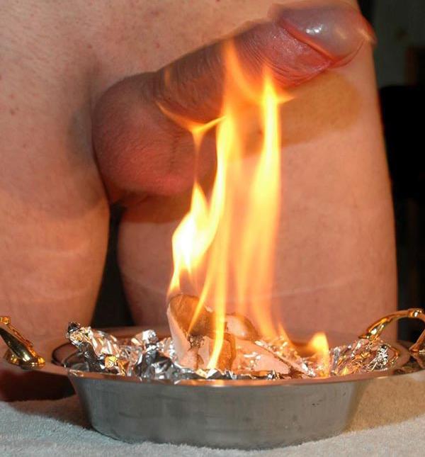 Fetish Cock Lighters Fire